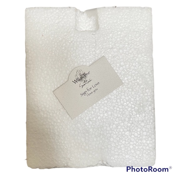 Willow Tree Sign For Love " I Love You" Vintage Figurine In Box - Picture 8 of 9